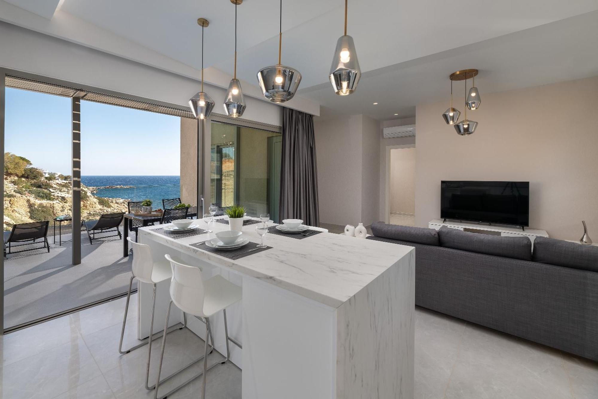 Aquamarine Luxury Suites Archangelos  Exterior photo